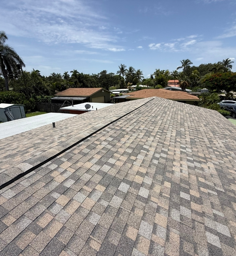 GAF Shingle Roof Installation Boca Raton