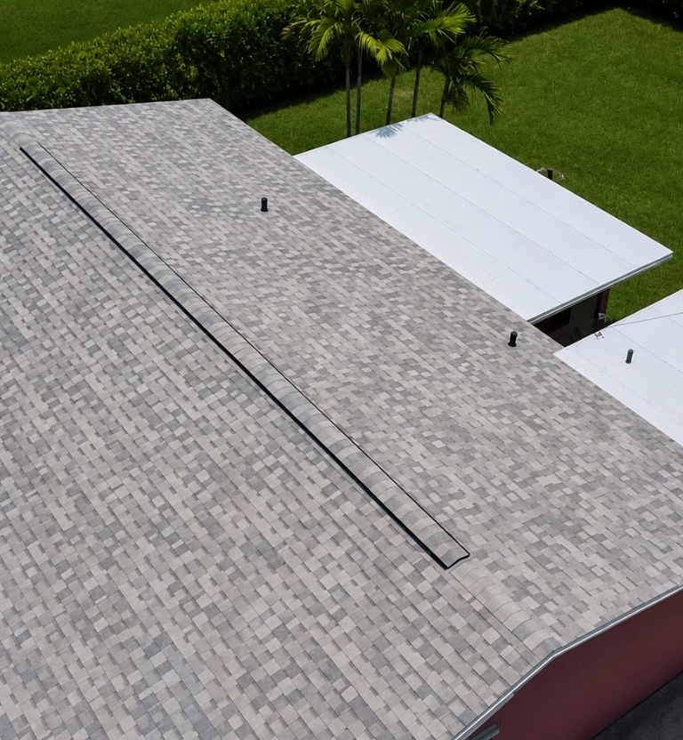 GAF Shingle Roof Installation - Coral Springs