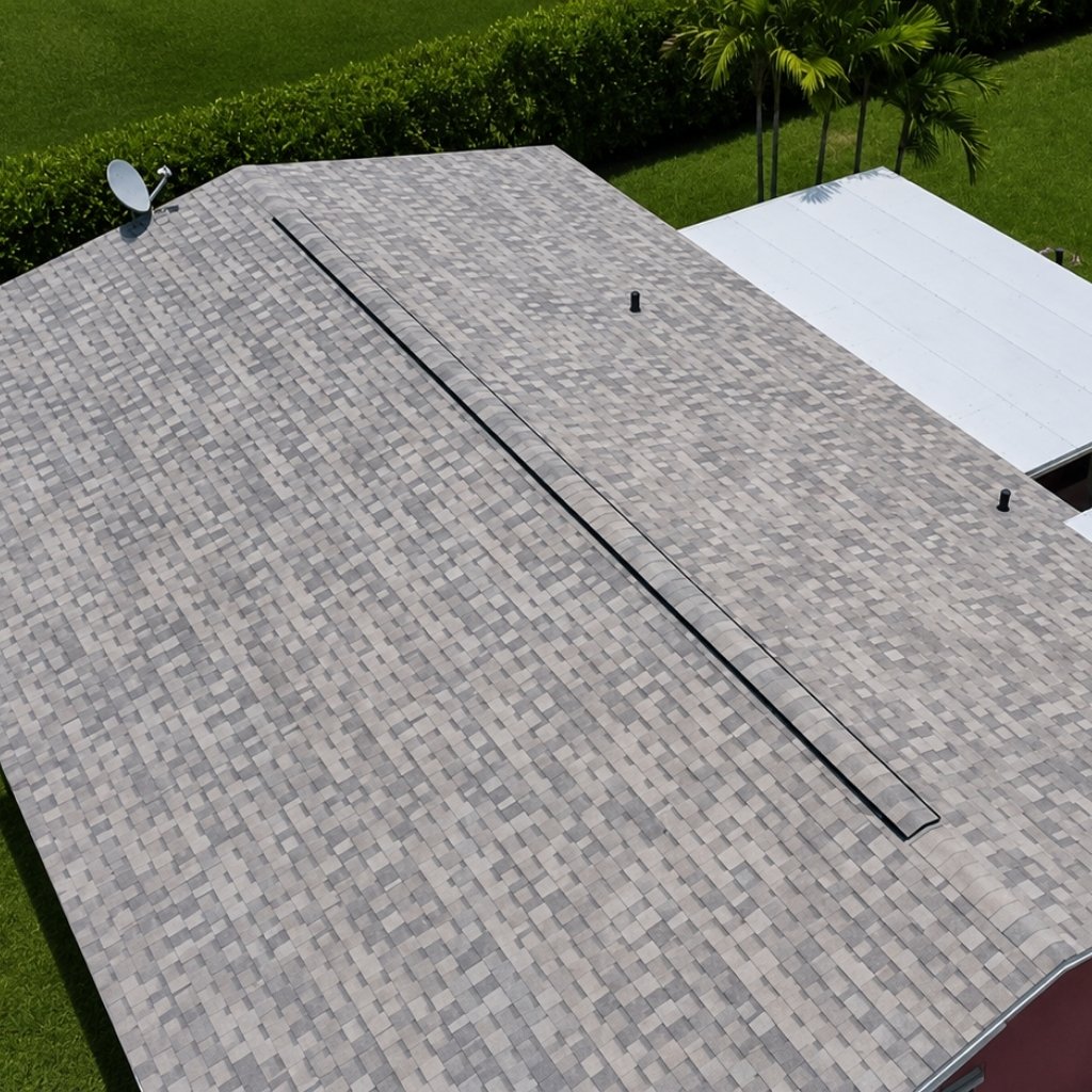 shingle roof and flat roof south florida
